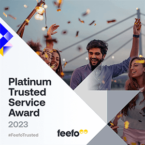Feefo Platinum Trusted
